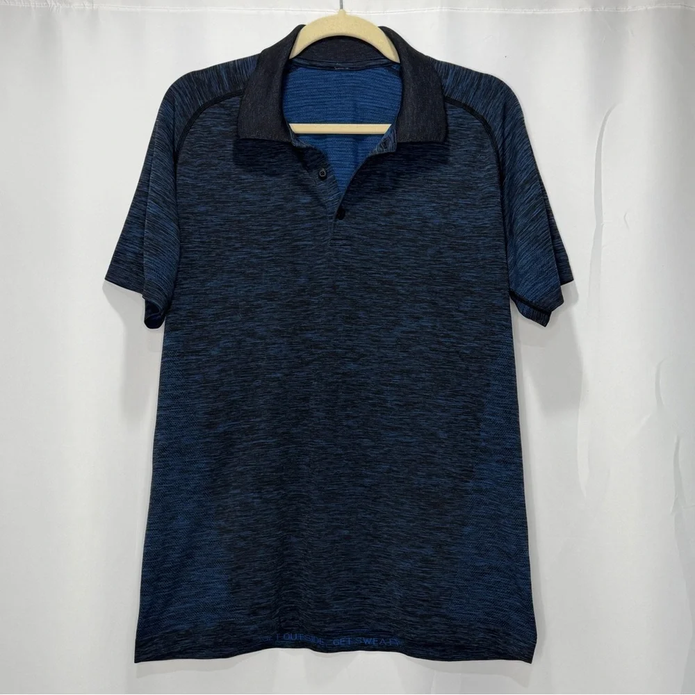 Lululemon Men’s Metal Vent Tech Polo Shirt 2.0 Size Large